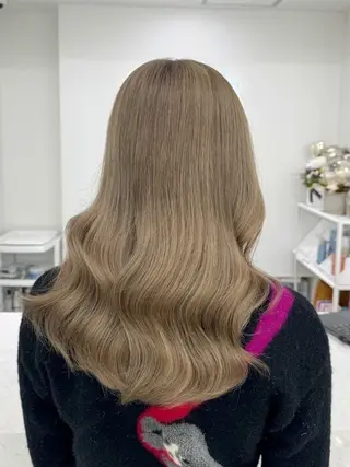 セミロング tace新宿 めいのヘアスタイル