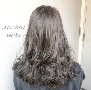 ミディアム カラー パーマ ヘアアレンジ メンズ キッズ ネイル マツエク・マツパ Rene'所属・当日予約⭕️ yuriのヘアスタイル