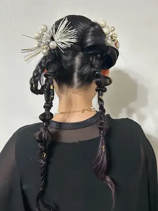 ロング miu🌝 ハイライト/一宮のヘアスタイル