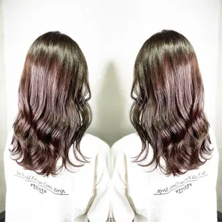 セミロング カラー 🦋韓国系指名No1 店長/圓山 祐也🦋のヘアスタイル