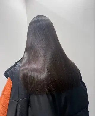 セミロング カラー ヘアアレンジ 🫧原宿艶ワンカラー /ダブルカラー🫧のヘアスタイル