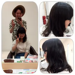 ショート ミディアム ロング カラー パーマ ヘアアレンジ メンズ 中村 卓也のヘアスタイル