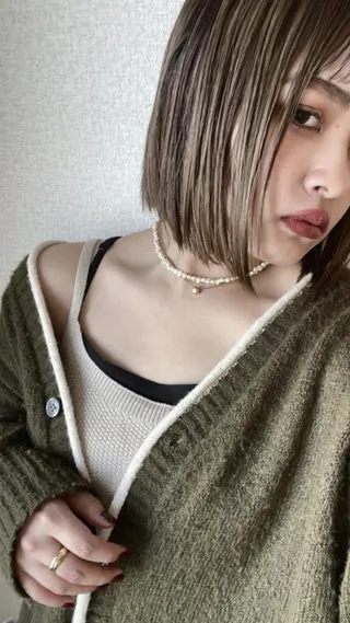 ショート GOTODAYシェアサロン梅田店所属・まな カラー、メンズパーマのヘアスタイル