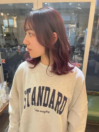 カラー MION✂️ 似合わせカットのヘアスタイル