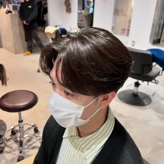 ミディアム パーマ メンズ メンズカットパーマ ✂️ JOYAのヘアスタイル