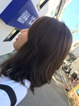 ミディアム ヘアサロンサンヒルズ所属・竹中 ゆいのヘアスタイル