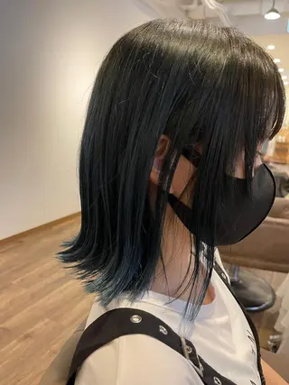 セミロング 🔥メンズカット/ パーマ/西田有輝🔥のヘアスタイル