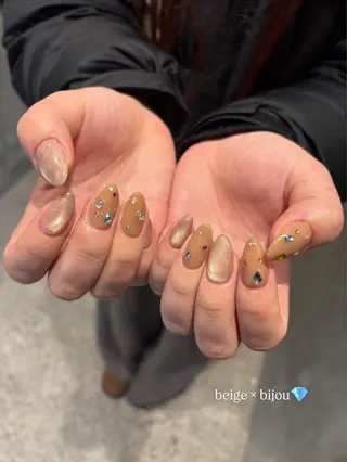 ネイル She nail studio 原宿所属・パラジェル有/ スカルプ/mahoのネイルデザイン