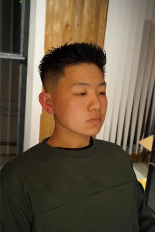 ショート メンズ GAKU /フェード /メンズ/難波のヘアスタイル