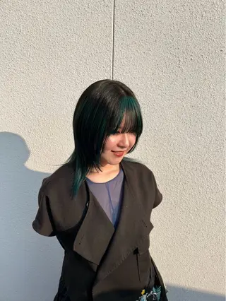 ミディアム set-up 中庄 hikariのヘアスタイル