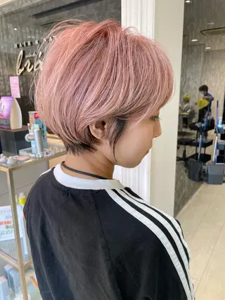 ショート 韓国レイヤー🇰🇷 ReLien西大寺店のヘアスタイル