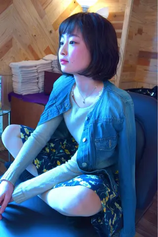 ショート カラー パーマ belle chambreイブカのその他イメージ