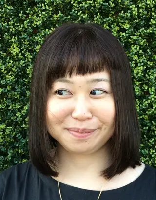 ミディアム kabe kabeのヘアスタイル