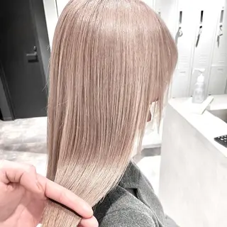 ロング カラー MiL所属・✨ハイトーン✨ 濱田知孝のヘアスタイル