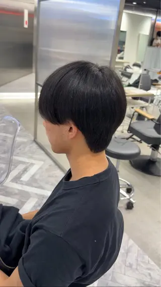 メンズ 酸性ストレート /ハイトーン/つばさのヘアスタイル