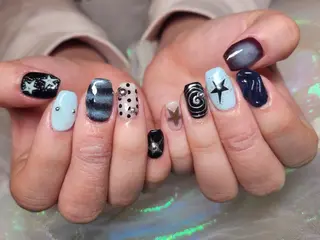 ネイル 💜bora .のネイルデザイン