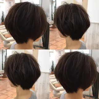 ショート 髪質改善 Blumeのヘアスタイル