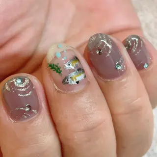 ネイル Serenity by Mari所属・Shinozaki mariのネイルデザイン