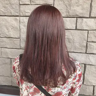 ロング カラー 店長/mao/ 前髪/顔周りカットのヘアスタイル