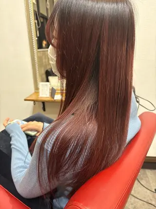 ロング カラー Hus所属・【Hus】 YUI🌟のヘアスタイル