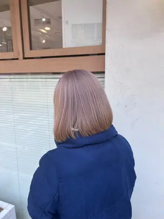 カラー レイヤーカット🐺 hina🩶のヘアスタイル