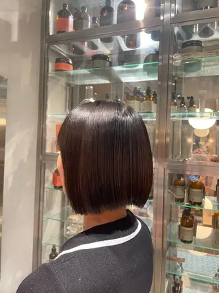 ショート organic+live所属・山﨑 心優のヘアスタイル