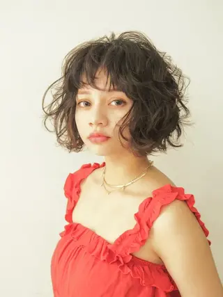 ミディアム 似合わせ艶髪カラー ❤️ハダユミのヘアスタイル