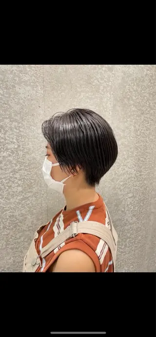 ショート ORON HAIRWORKS所属・萩森 龍也のヘアスタイル
