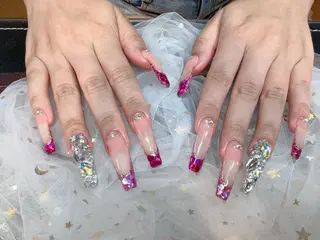 ロング 🐼panda nail所属・ロレイン ちゃんのネイルデザイン