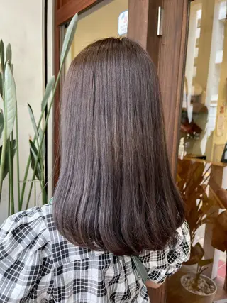 セミロング カラー Eleanor 池袋 🧸Madoka🧸のヘアスタイル