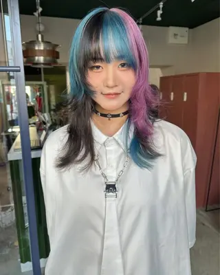 ロング カラー ナチュラル・ハイトー ン🏆HINOKIのヘアスタイル