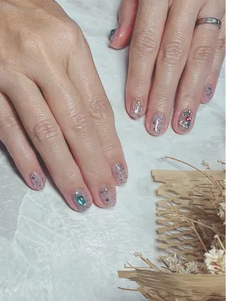 ネイル ネイルPetit Ribbonのネイルデザイン