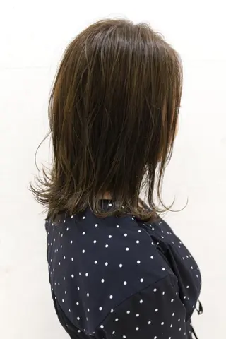 ミディアム カラー 斉藤 貴也のヘアスタイル