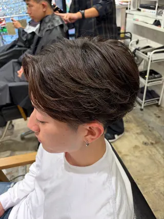 パーマ メンズ 🌴パーマオタク🌴 長谷川 諒佑🌈のヘアスタイル