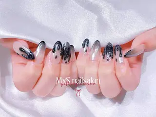 ネイル MxS Nail 【長さだし/フィルイン/マグネット/ワンホンネイル/韓国ネイル/パラジェル】所属・M×S Nail みなのネイルデザイン