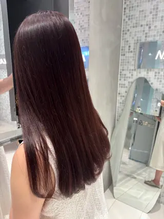 セミロング 透明感モテ髪🩷 ヒナノのヘアスタイル