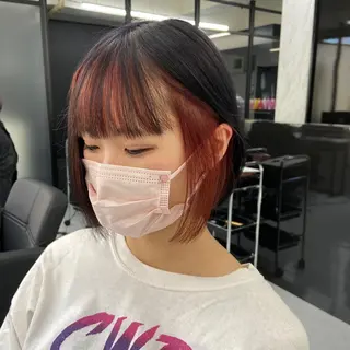 ショート カラー ミルボンAujua認定サロン Ria OSAKA 梅田所属・メンズ特化/ マンツーマン/Ryuのヘアスタイル