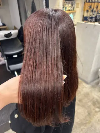 カラー 海外ヘア/透明感ヘア 湘南台/hinakoのヘアスタイル