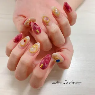 ネイル Atelier Le Passage所属・h nakatsukaのネイルデザイン
