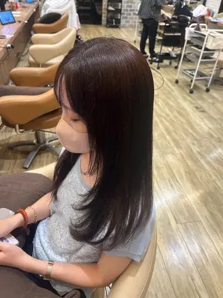 ロング カラー VISAGE unir所属・新浦安 / 駅近 ヘッドスパ/ 岩橋のヘアスタイル