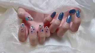 ネイル ラベンダー💖日暮里 ルル💖ネイルのネイルデザイン