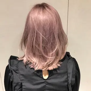 ミディアム カラー 310【サンイチマル】所属・透明感ハイトーン🦄 キラ🌈のヘアスタイル