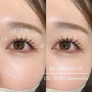 マツエク・マツパ mille所属・ラッシュリフト高評価 /HITOMIのマツエク・マツパデザイン