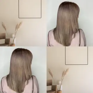 セミロング カラー 全店売上No.1🏆 ✨深江裕稀のヘアスタイル