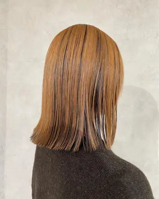 カラー ダブルカラー ブリーチ/kaitoのヘアスタイル