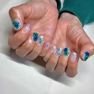 カラー ネイル 福田 加奈のネイルデザイン