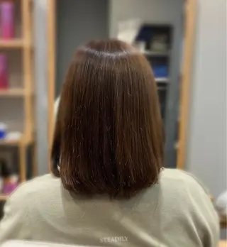 カラー カット 🌸 飯野 舞桜のヘアスタイル