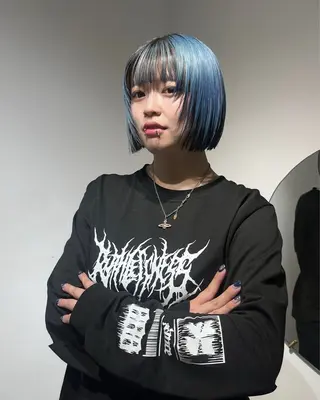 ミディアム カラー three所属・TOTA 唯一無二カラーのヘアスタイル