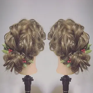 ロング ヘアアレンジ ✨🌿大人可愛い愛さ れhair🌿✨松本のヘアスタイル