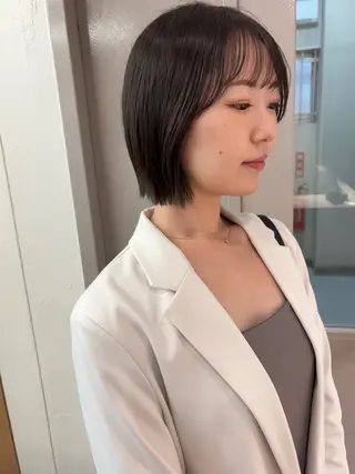 ショート カラー 武田美空🐇 ボブ/暖色カラー🌷のヘアスタイル